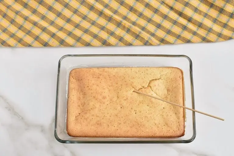 Step 3 - Banana Pudding Poke Cake