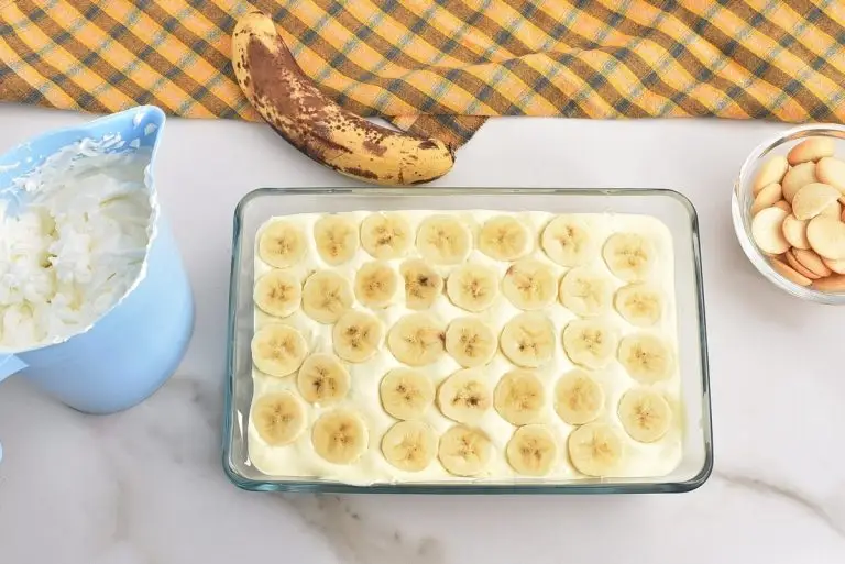 Step 7 - Banana Pudding Poke Cake
