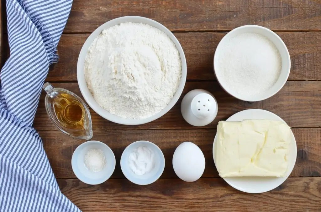 Ingredients for Best Sugar Cookie