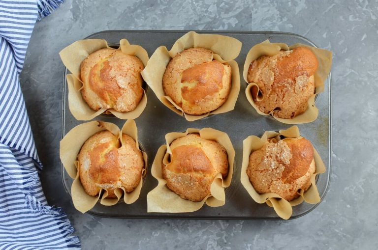 Step 8 - Bolos de Arroz (Portuguese Rice Muffins)