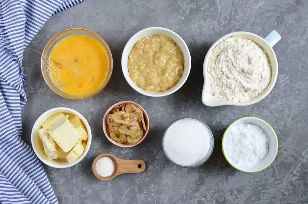 Ingredients for Brilliant Banana Loaf