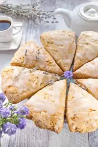 Buttermilk Lavender Scones