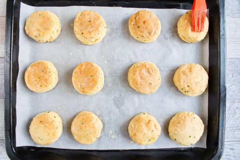 Step 12 - Cheddar Chive Biscuits