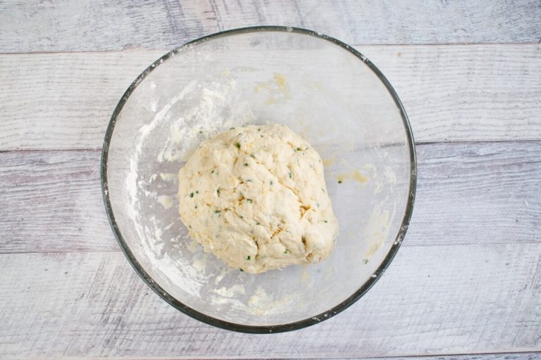 Step 6 - Cheddar Chive Biscuits