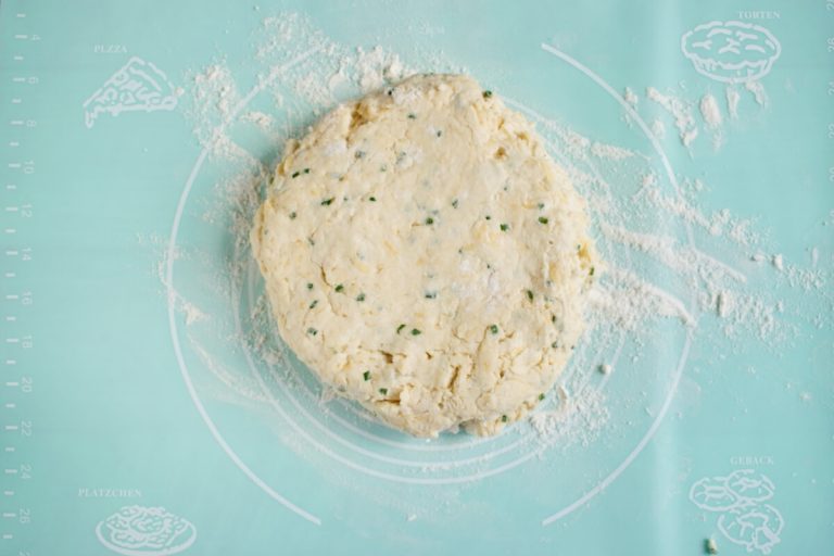 Step 7 - Cheddar Chive Biscuits