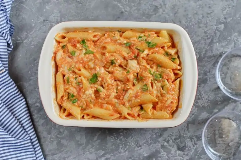 Step 7 - Chicken Pasta Bake