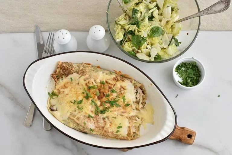 Step 18 - Chicken and Mushroom Crepes