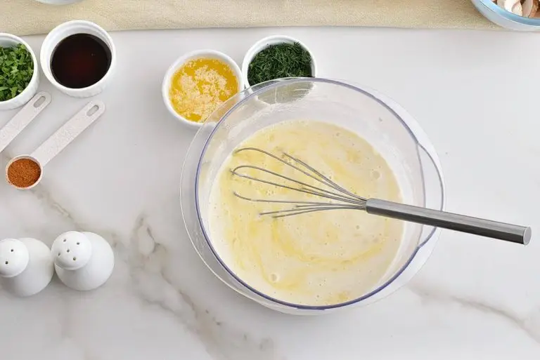 Step 6 - Chicken and Mushroom Crepes