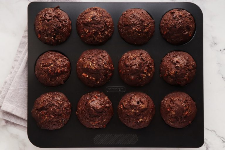 Step 8 - Chocolate Banana Rye Muffins