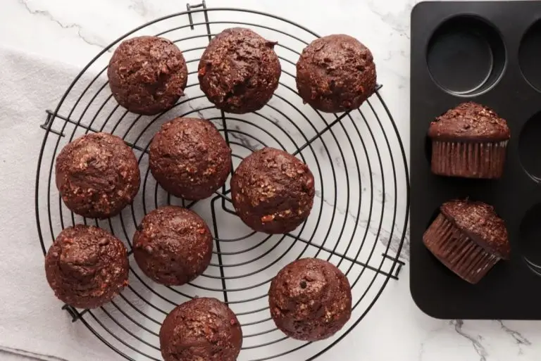 Step 9 - Chocolate Banana Rye Muffins