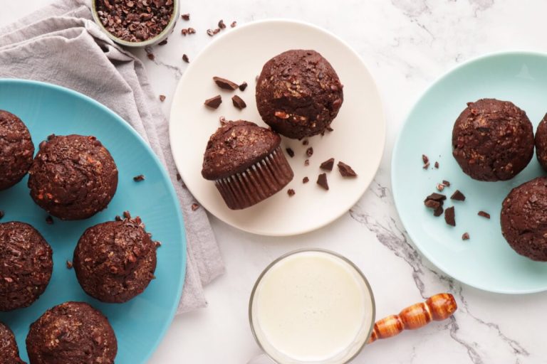 Step 10 - Chocolate Banana Rye Muffins