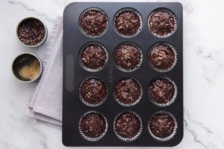 Step 7 - Chocolate Banana Rye Muffins