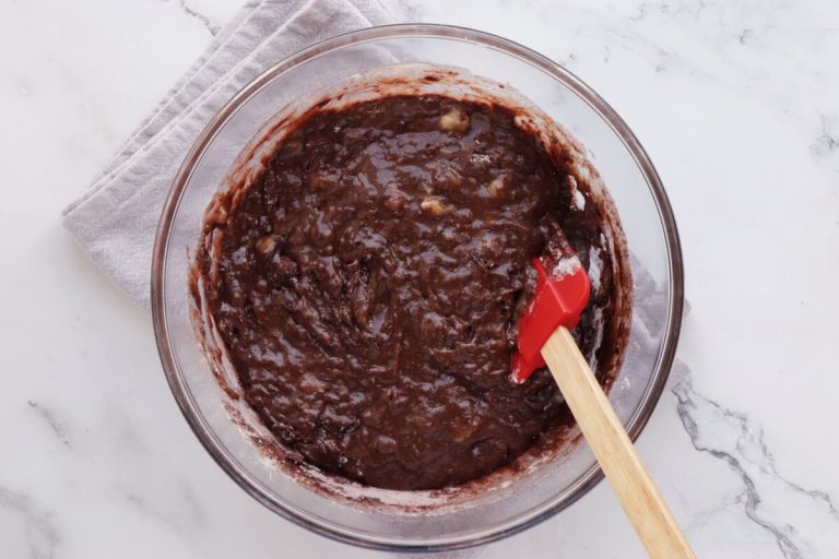 Step 4 - Chocolate Banana Rye Muffins