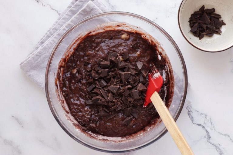 Step 5 - Chocolate Banana Rye Muffins