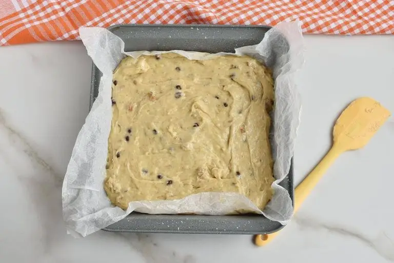 Step 7 - Chocolate Chip Banana Bread Blondies