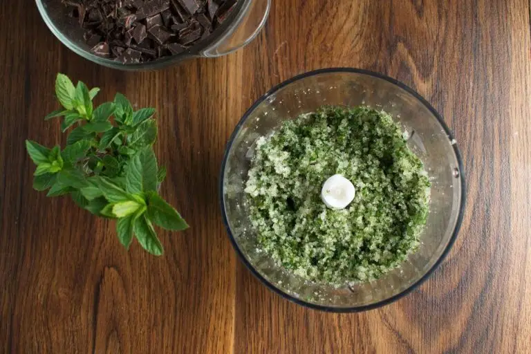 Step 2 - Chocolate Mint Crinkle Cookies