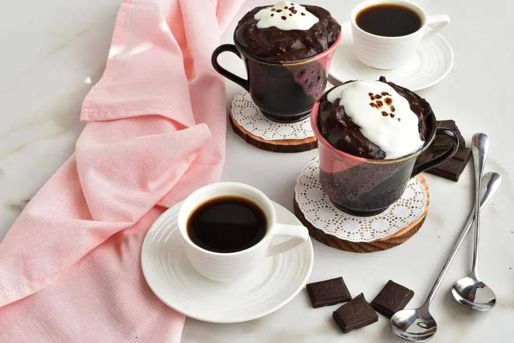 Chocolate Pudding in a Mug