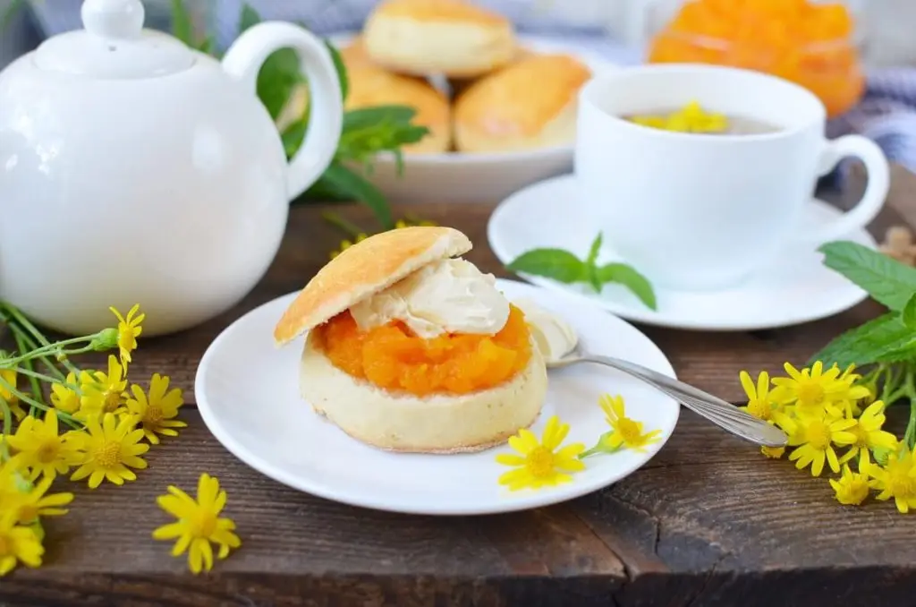 Classic Scones with Jam & Clotted Cream