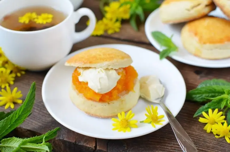 Step 11 - Classic Scones with Jam & Clotted Cream
