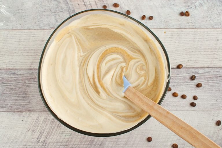 Step 6 - Coffee Ice Cream