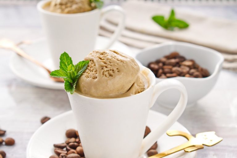 Step 8 - Coffee Ice Cream