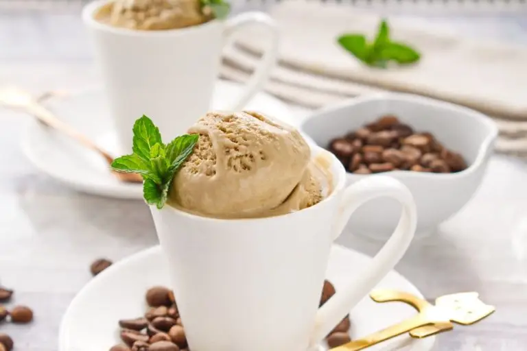 Step 8 - Coffee Ice Cream