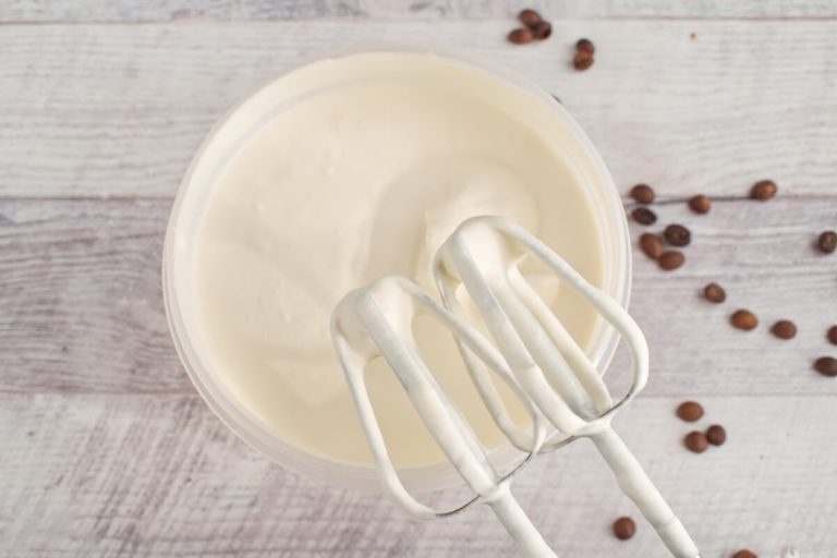 Step 6 - Coffee Ice Cream