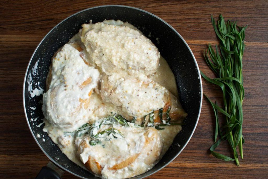 Creamy Mustard & Tarragon Chicken Recipe Cook.me Recipes