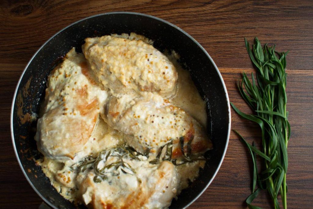 Creamy Mustard & Tarragon Chicken Recipe Cook.me Recipes