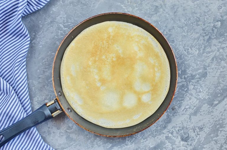 Step 3 - Crepes Stuffed with Ham & Cheese