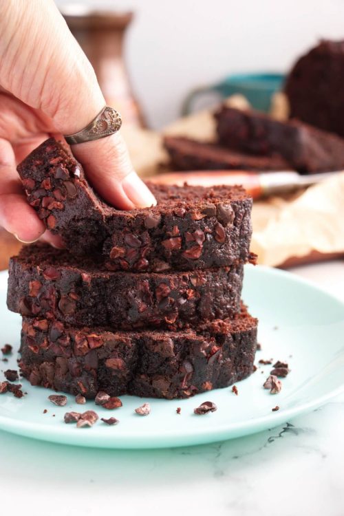 Double Chocolate Banana Bread