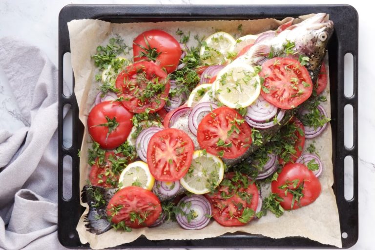 Step 6 - Easy Roasted Whole Trout