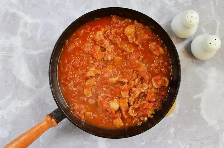 Step 4 - Easy Tortellini Amatriciana