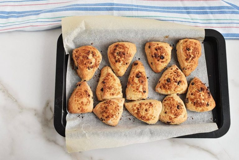 Step 8 - Espresso Chocolate Chip Scones