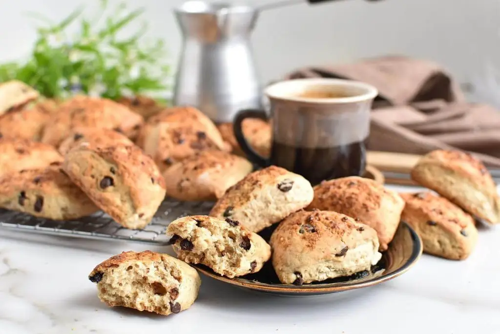 Espresso Chocolate Chip Scones