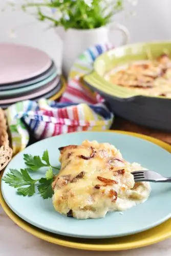Four-cheese Cauliflower Gratin