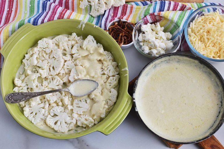 Step 4 - Four-cheese Cauliflower Gratin
