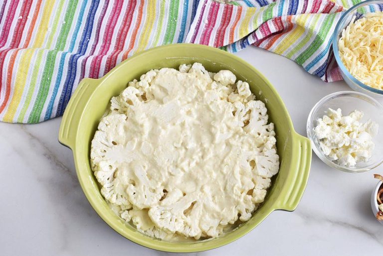 Step 4 - Four-cheese Cauliflower Gratin