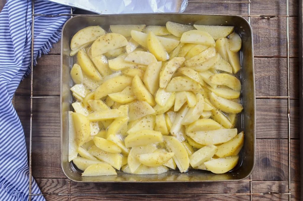 Greek Roasted Lemon Potatoes recipe - step 5