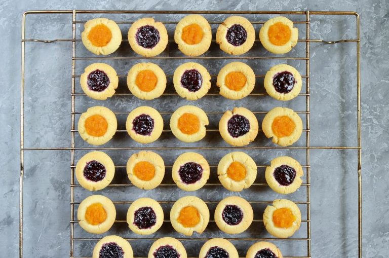 Step 9 - Jam-Filled Thumbprint Cookies