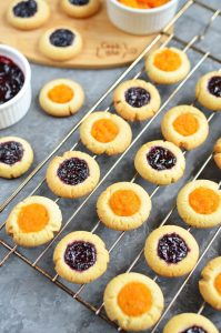 Jam-Filled Thumbprint Cookies