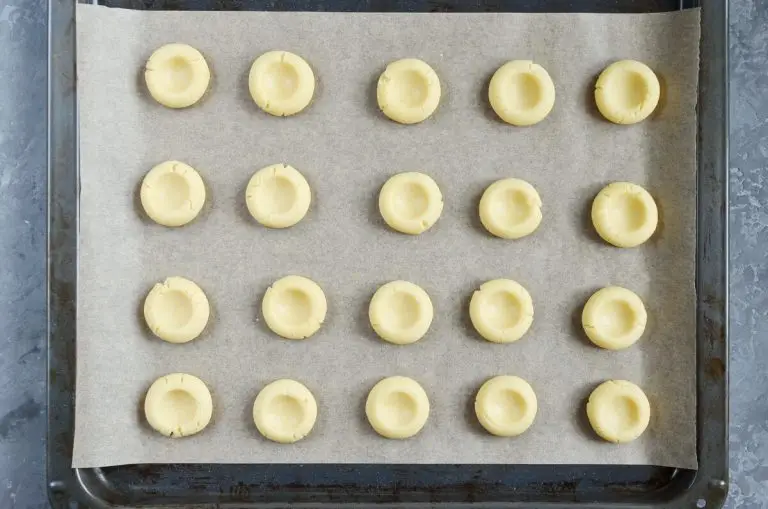 Step 6 - Jam-Filled Thumbprint Cookies