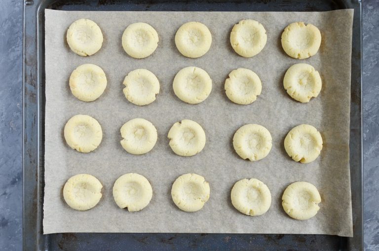 Step 7 - Jam-Filled Thumbprint Cookies