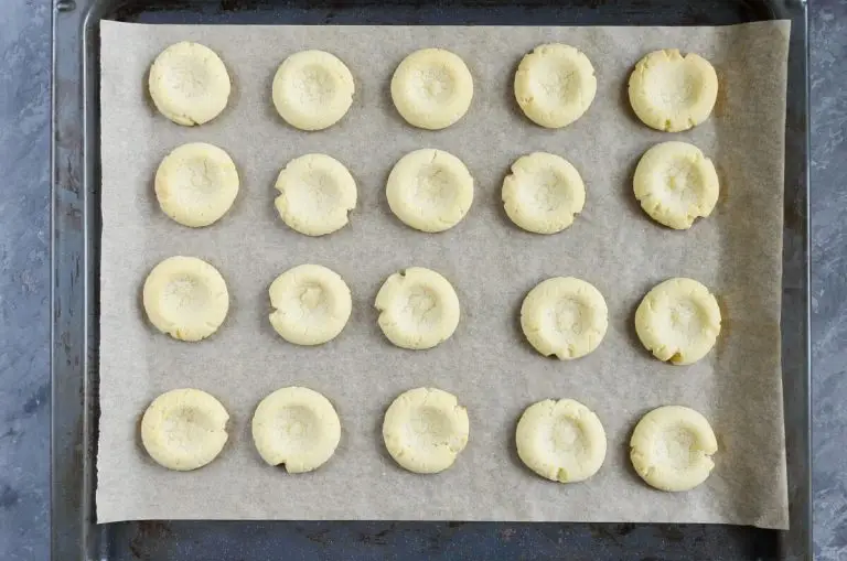 Step 7 - Jam-Filled Thumbprint Cookies