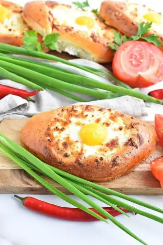 Khachapuri –  Georgian Cheese Bowl
