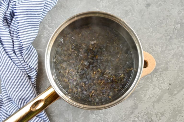 Step 3 - Lilac Syrup