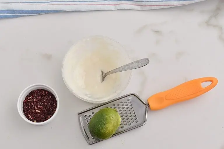 Step 8 - Lime & Hibiscus Madeleines