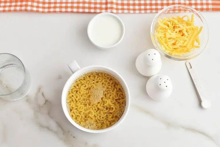 Step 1 - Mac and Cheese in a Mug