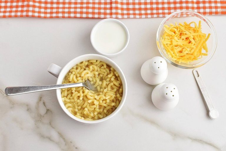 Step 2 - Mac and Cheese in a Mug