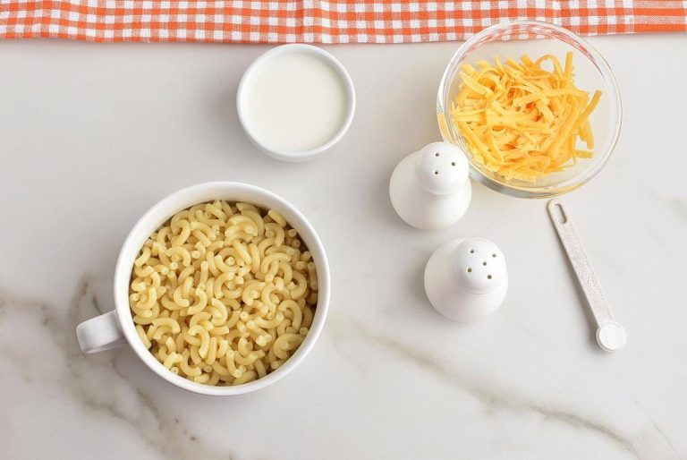 Step 3 - Mac and Cheese in a Mug